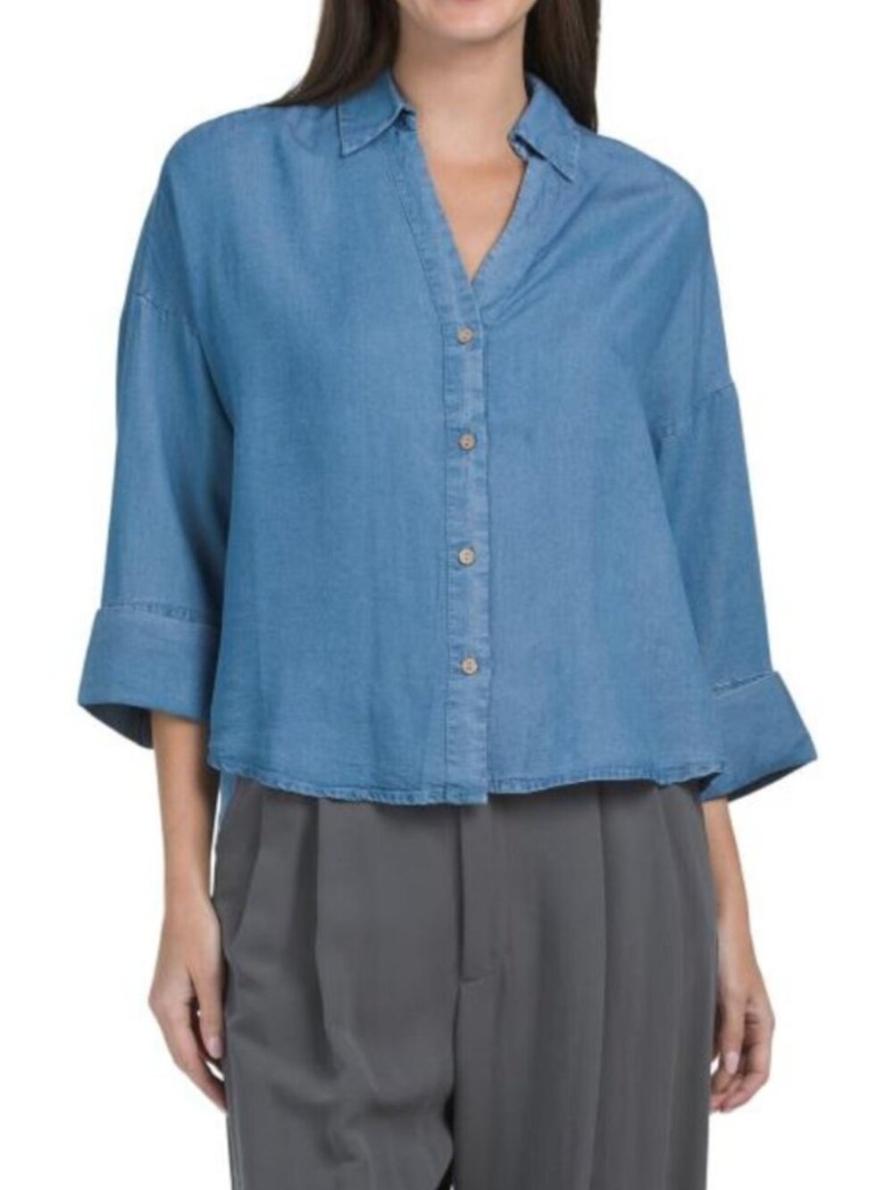 ALEXANDER JORDAN Long Sleeve Blouse